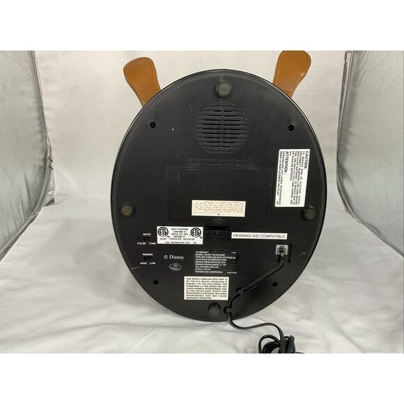 Vintage Disney Talking And Animated Goofy Corded Telephone 90s Tested Works - Picture 5 of 6